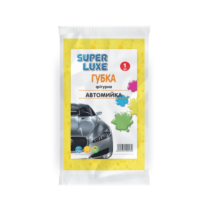 Губка Автомийка ТМ SUPER LUXE  105*175*68