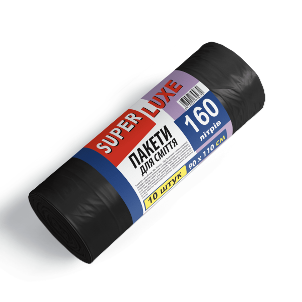 Пакети для сміття   160*10
(90х110/22 вага 0,400кг) Пакети для сміття   160*10
(90х110/22 вага 0,400кг)