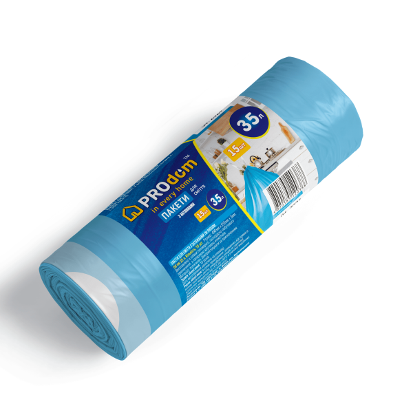 Пакети для сміття 35х15 з завязками Продом
(50х55/12 вага 0,110кг) Пакети для сміття 35х15 з завязками Продом
(50х55/12 вага 0,110кг)