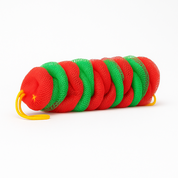 Губка лазнева сітка "КОСИЧКА" 52гр